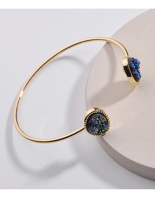 Round Blue Crystal Bracelet