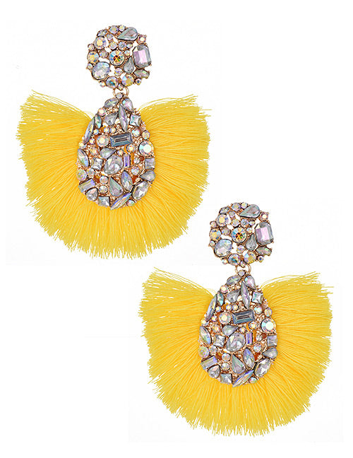 yellow dreams earrings