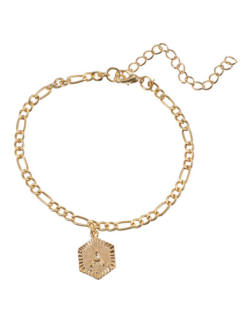 Letter Pendant Bracelets