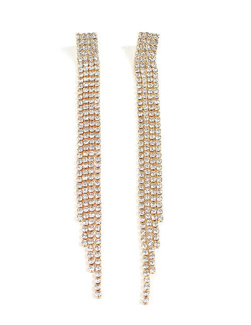 Straight Diamonds Earrings