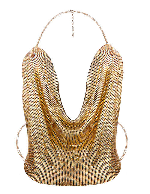 Gold Chain Blouse