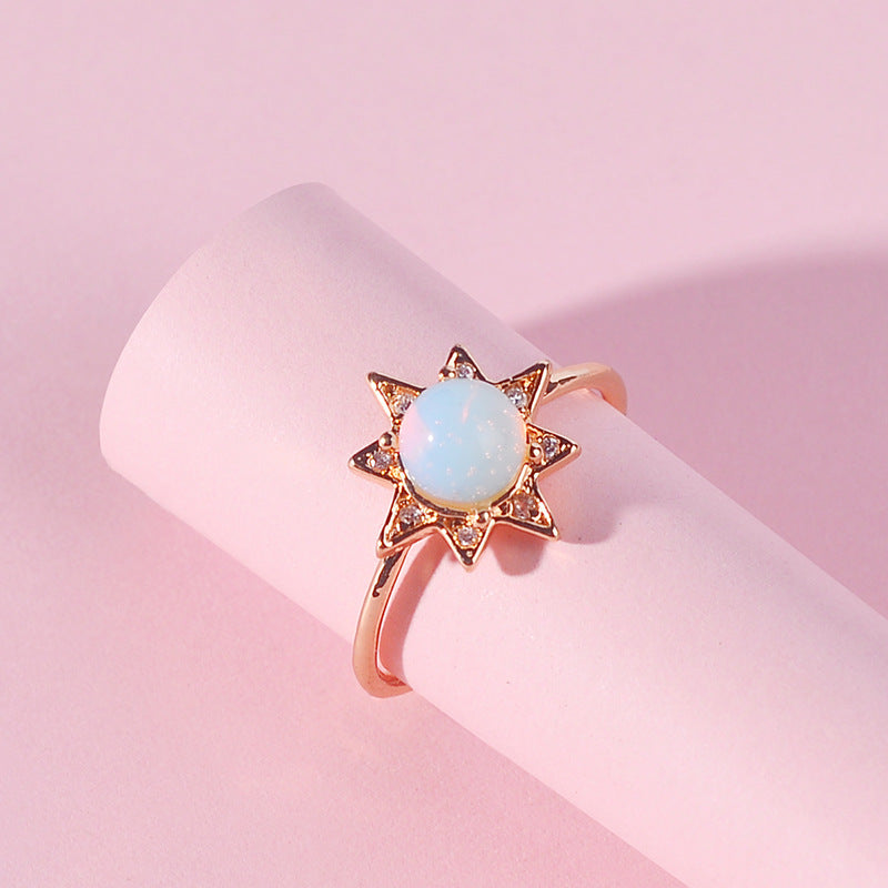 gold and Opal ring