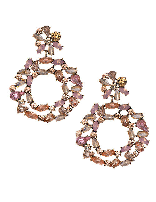 Pink Ice Earrings