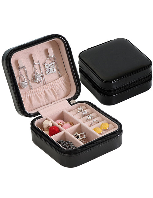 Black Travel Jewelry Box