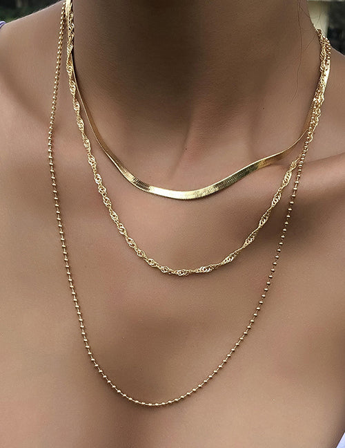 Shawna Triple Layer Necklace