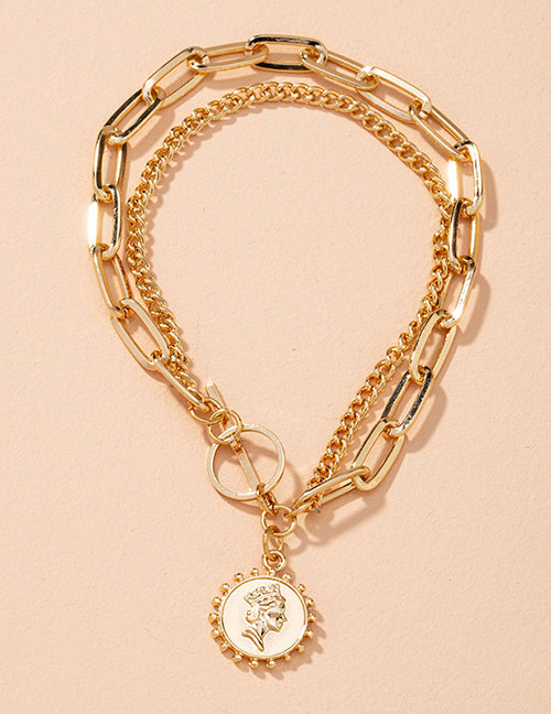 Queens Coin Bracelet