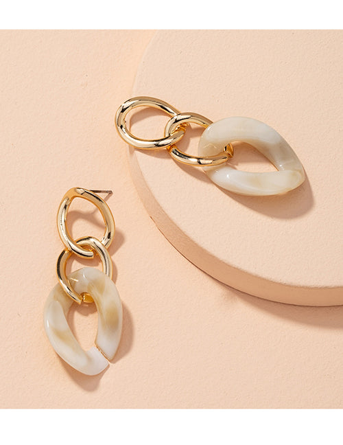 Crema Drop Earrings