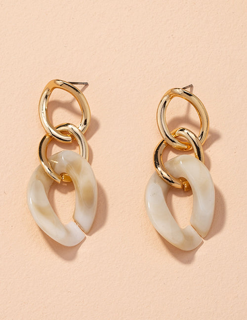Crema Drop Earrings